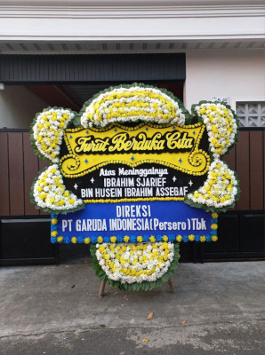 Papan Bunga Duka di Padang Cakur